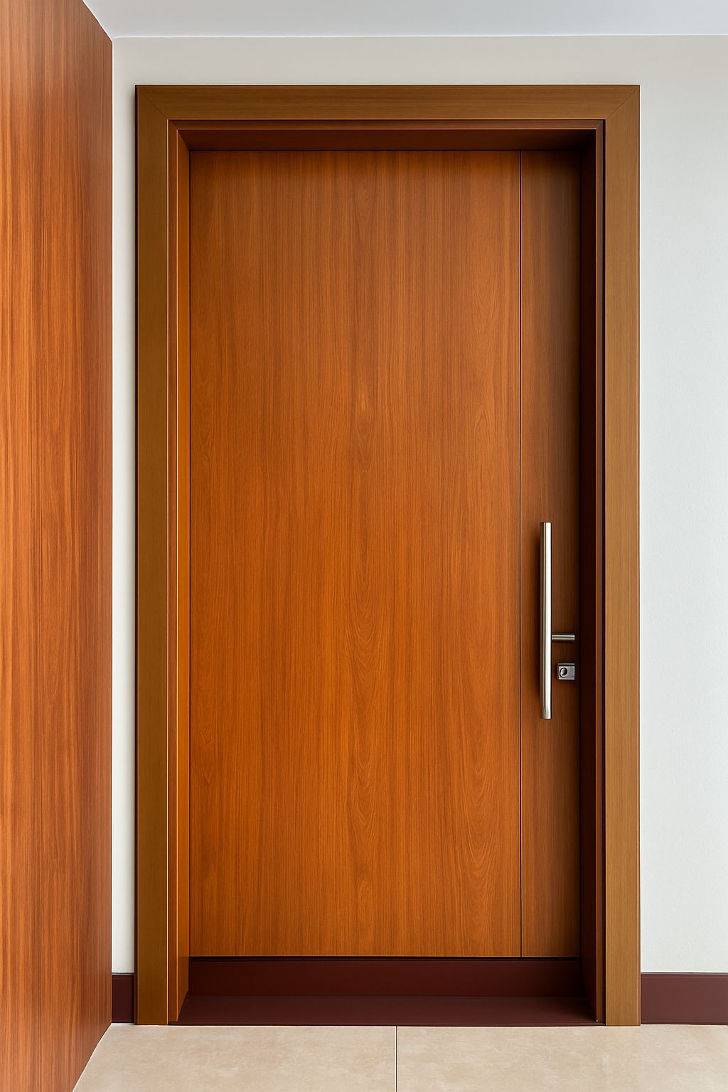 Signature Wave — Carved walnut veneer